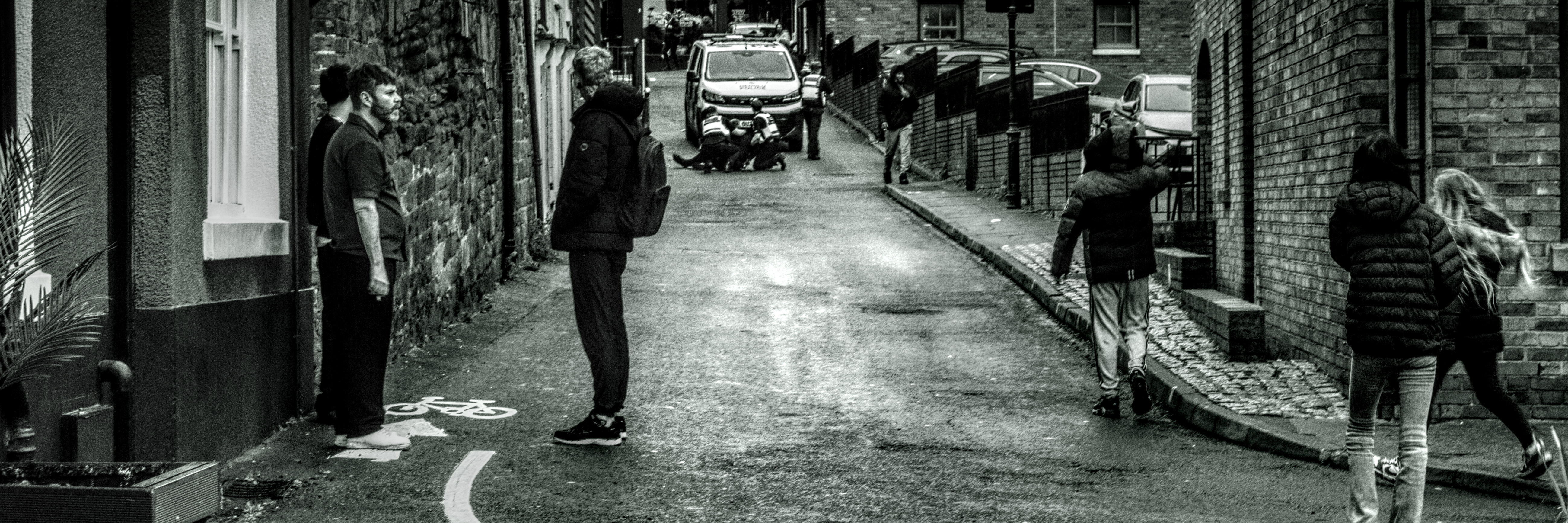 Man Getting Arrested